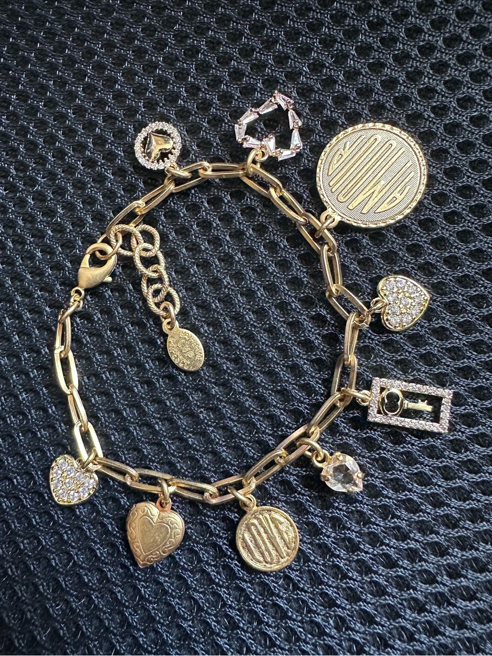 Brand New Catherine Popesco Charms Bracelet